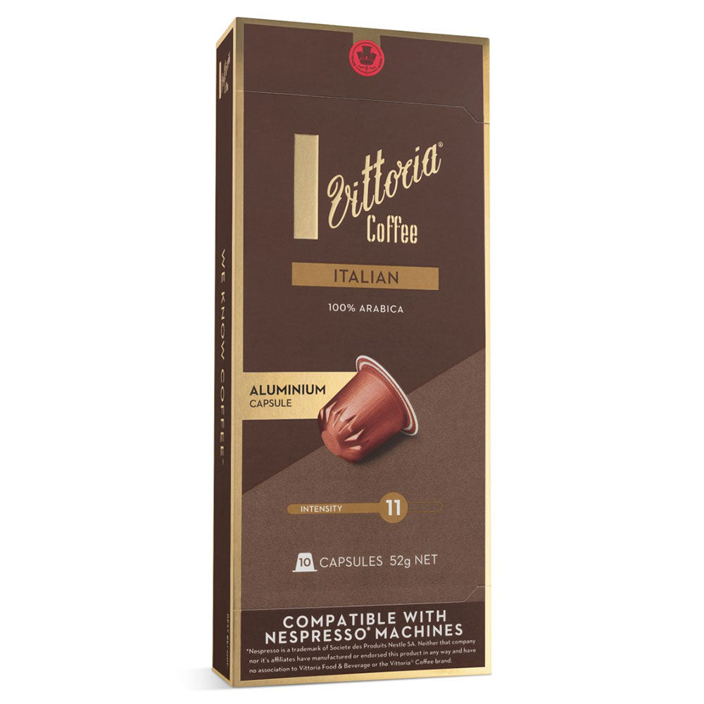 Vittoria Nespresso kompatybilne czapki kawy 10