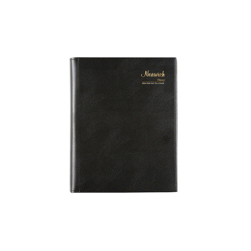 Cumberland Norwich Quarto 2024 Diary (Black)