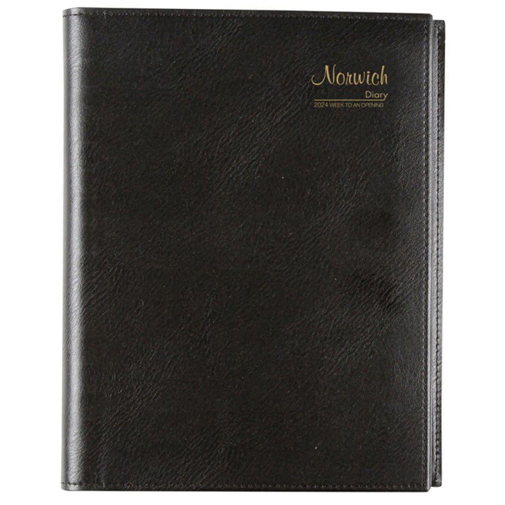 Cumberland Norwich A5 2024 Diary (czarny)