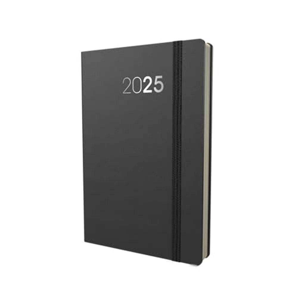 Collins Legacy Week to View 2025 Diary 132x85mm (Black)