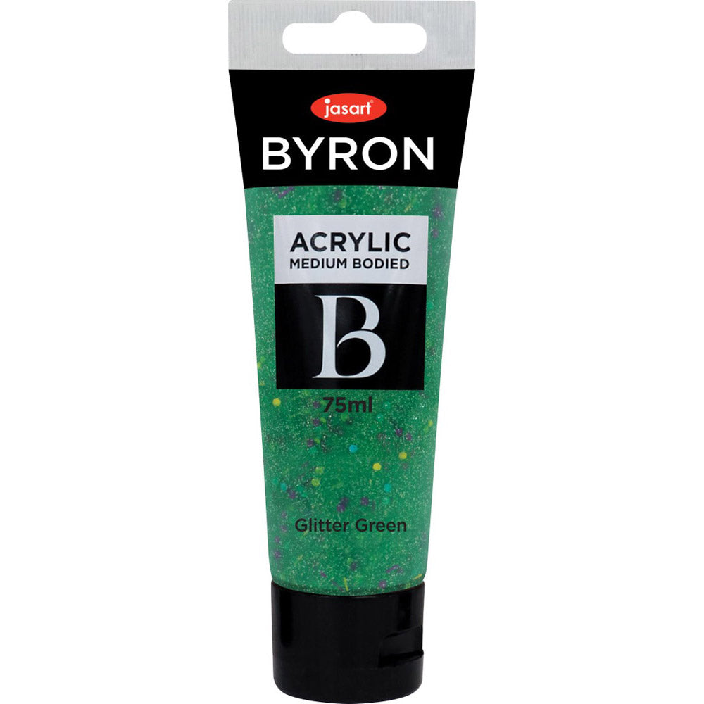 Jasart Byron Glitter Acrylic Paint 75mL