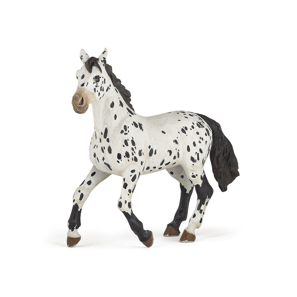 Papo Black Appaloosa Figurine