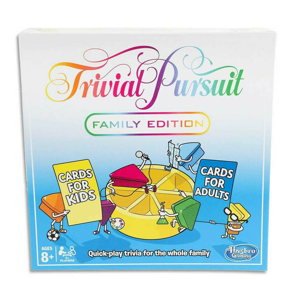 Trivial Pusuit Board Game Family Edition