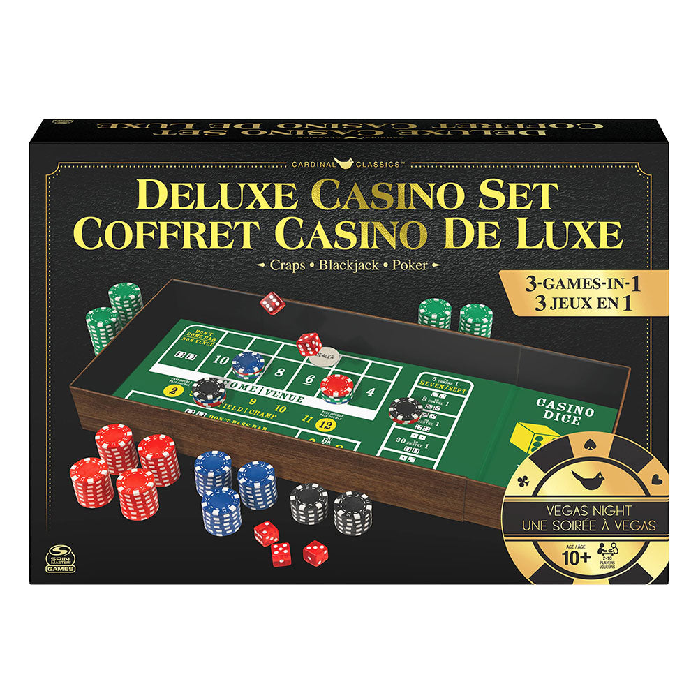 Classic Games Deluxe Casino Set