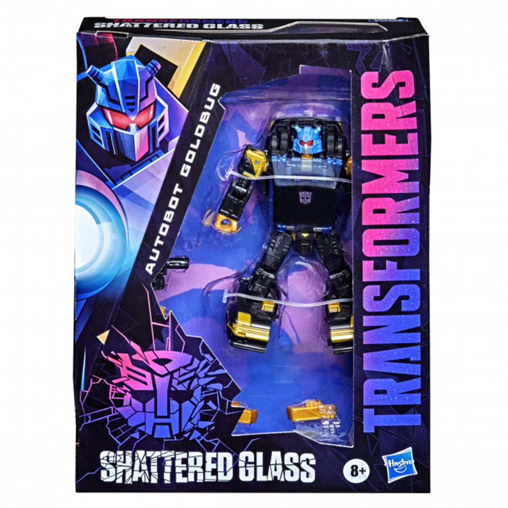 Transformers-Actionfigur aus zerbrochenem Glas