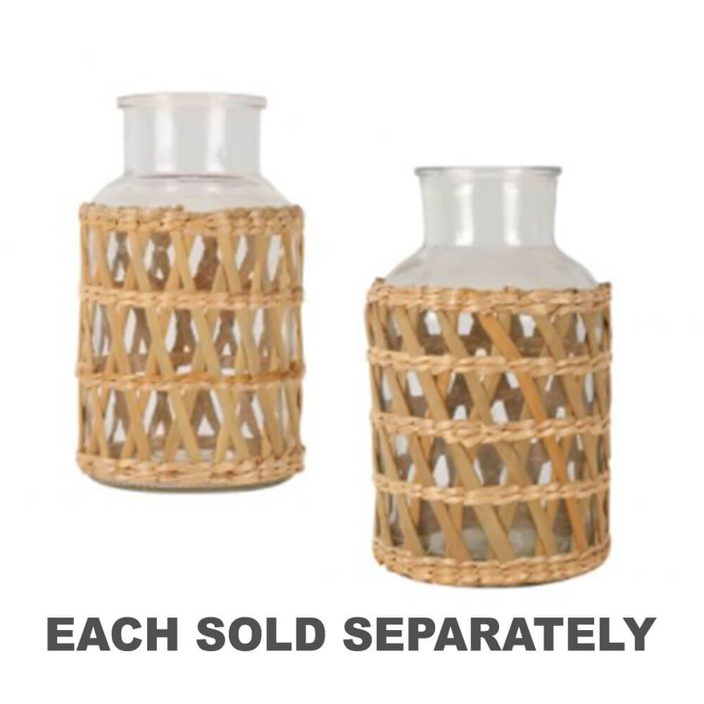 Archi Seagrass Woven Vase