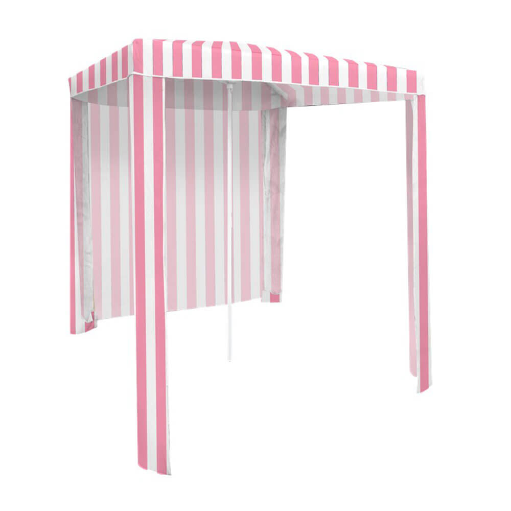 Hamptons Beach Cabana com parede traseira (180x180cm)