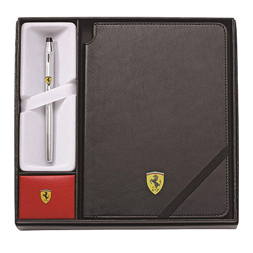 Ferrari Century II Polished Chrome Rollerball w/ Journal