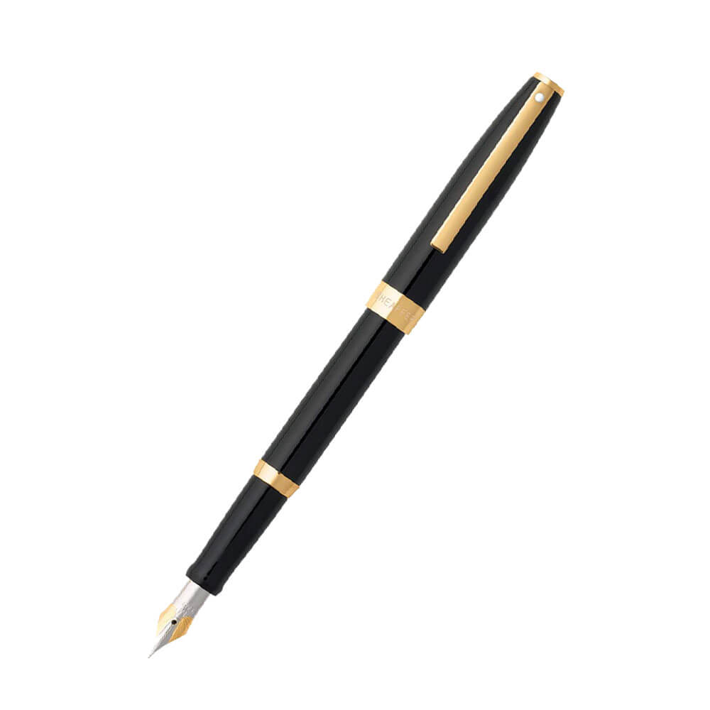 Sagaris Gloss Black/Gold Trim Pen