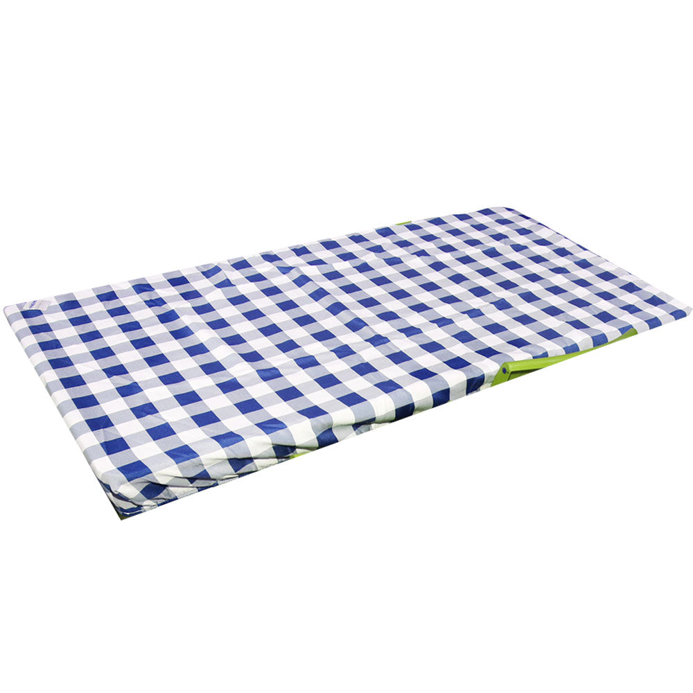 Gingham rektangel vanntett duk (120x90cm)