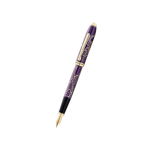 Townsend 23ct Year of the Ox Fountain Pen (Plum)