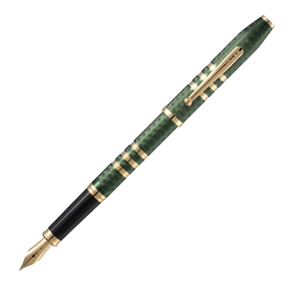 175. århundrede II +23CT Fountain Pen (Green Lacquer)