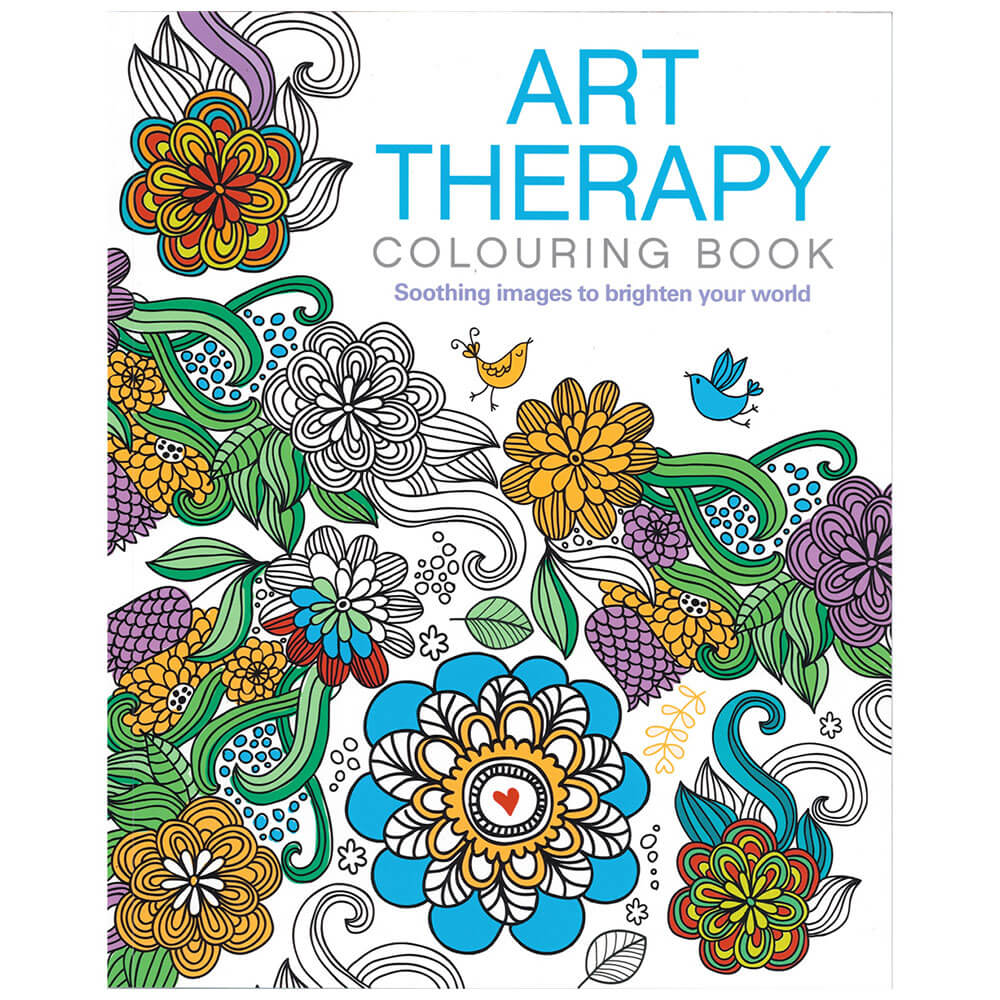 The Art Therapy Colouring book