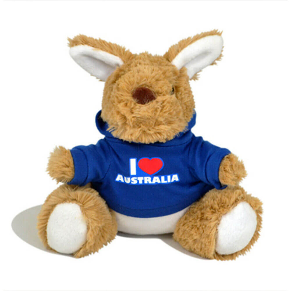 Kangaroo de 18 cm com moletom