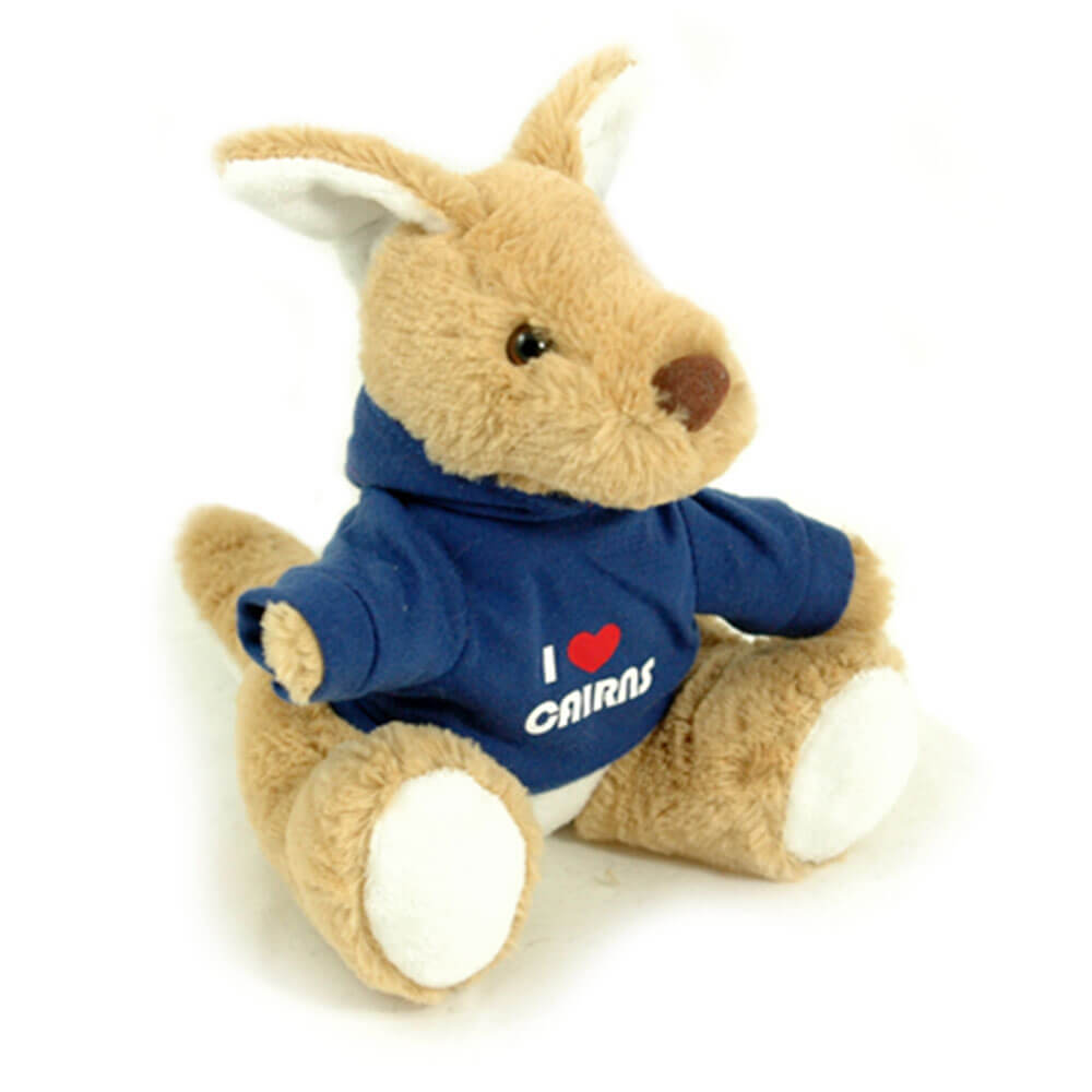 Kangaroo de 18 cm com moletom