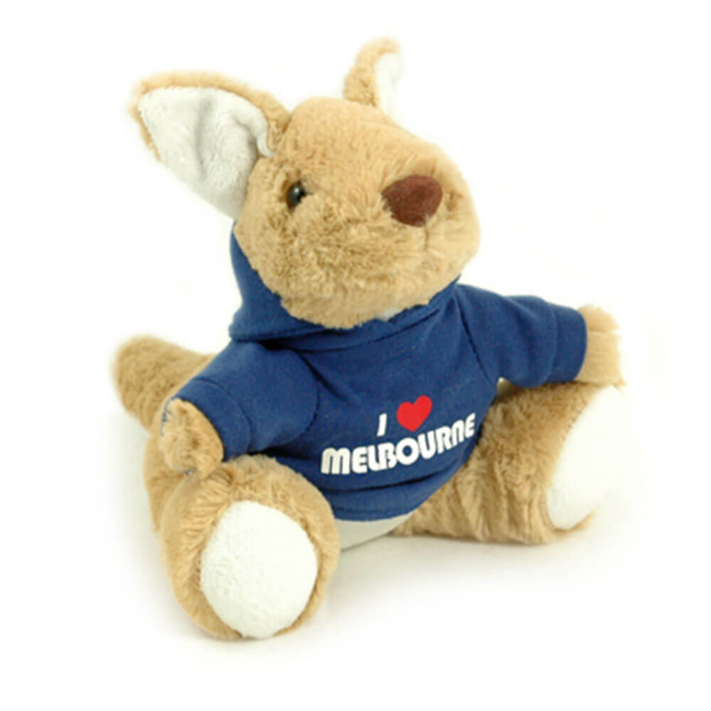 Kangaroo de 18 cm com moletom