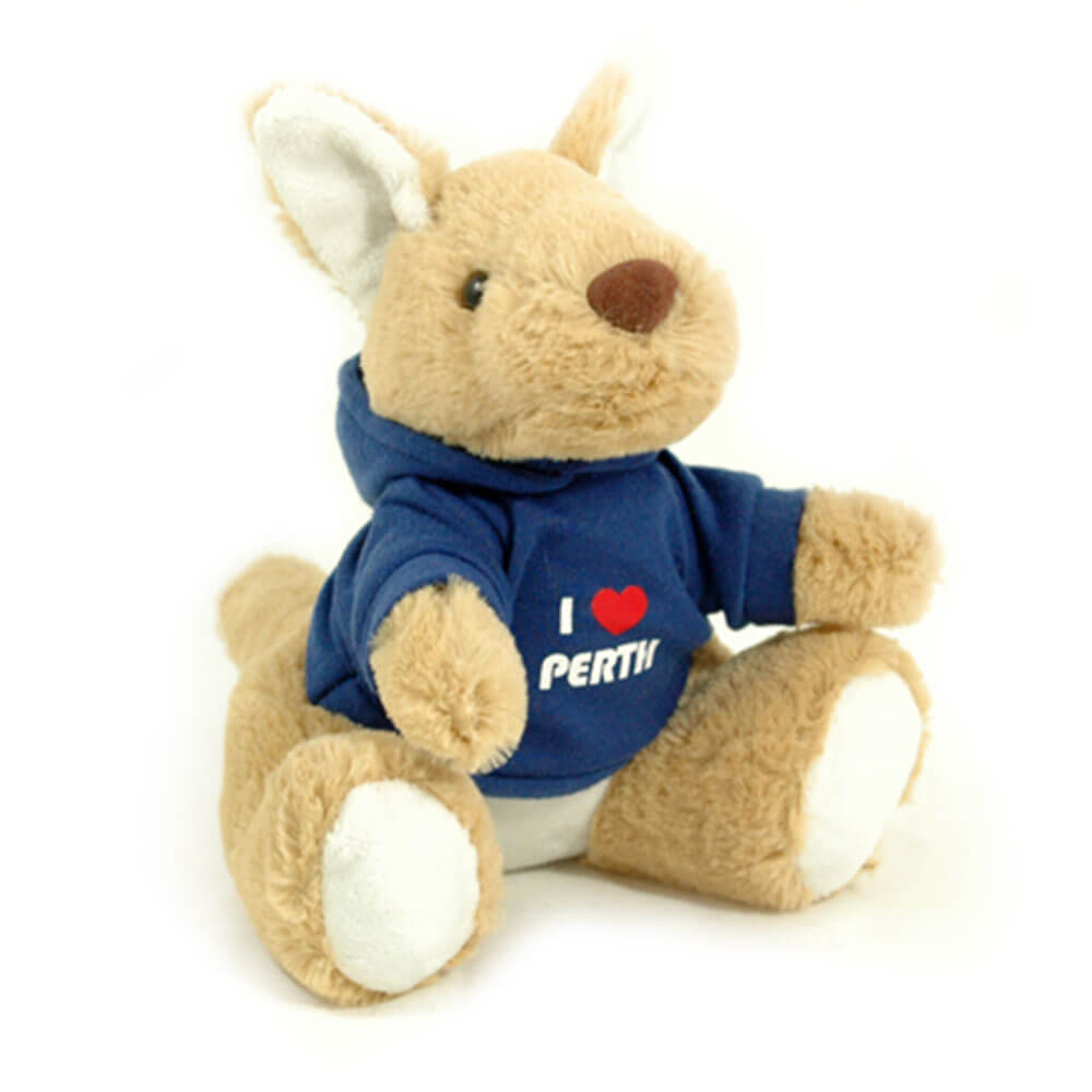 Kangaroo de 18 cm com moletom