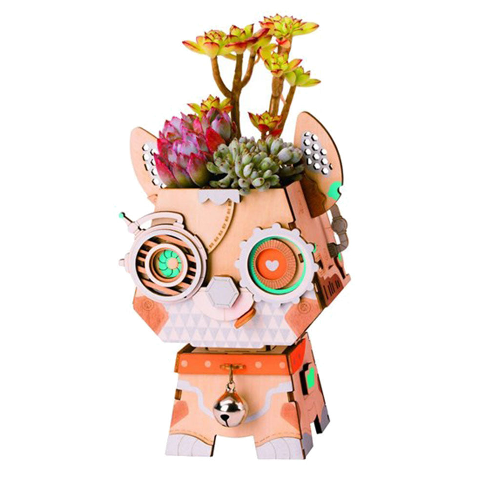 Robotime DIY -blomsterpot