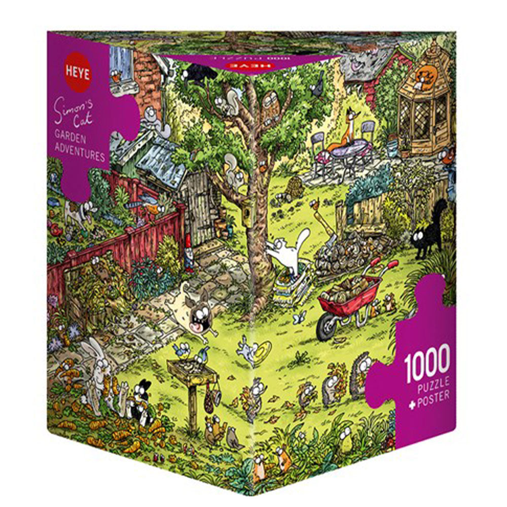 Heye Triangular Jigsaw Puzzle 1000 stk