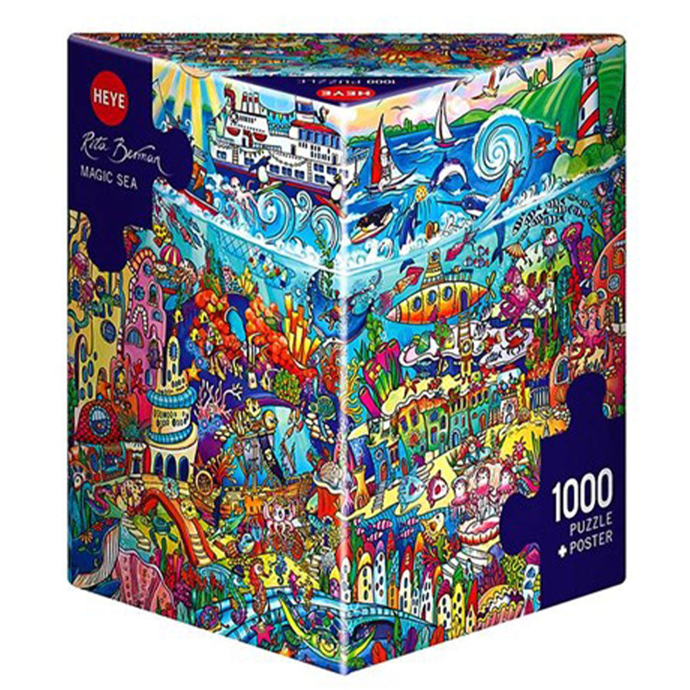 Heye Triangular Jigsaw Puzzle 1000 stk