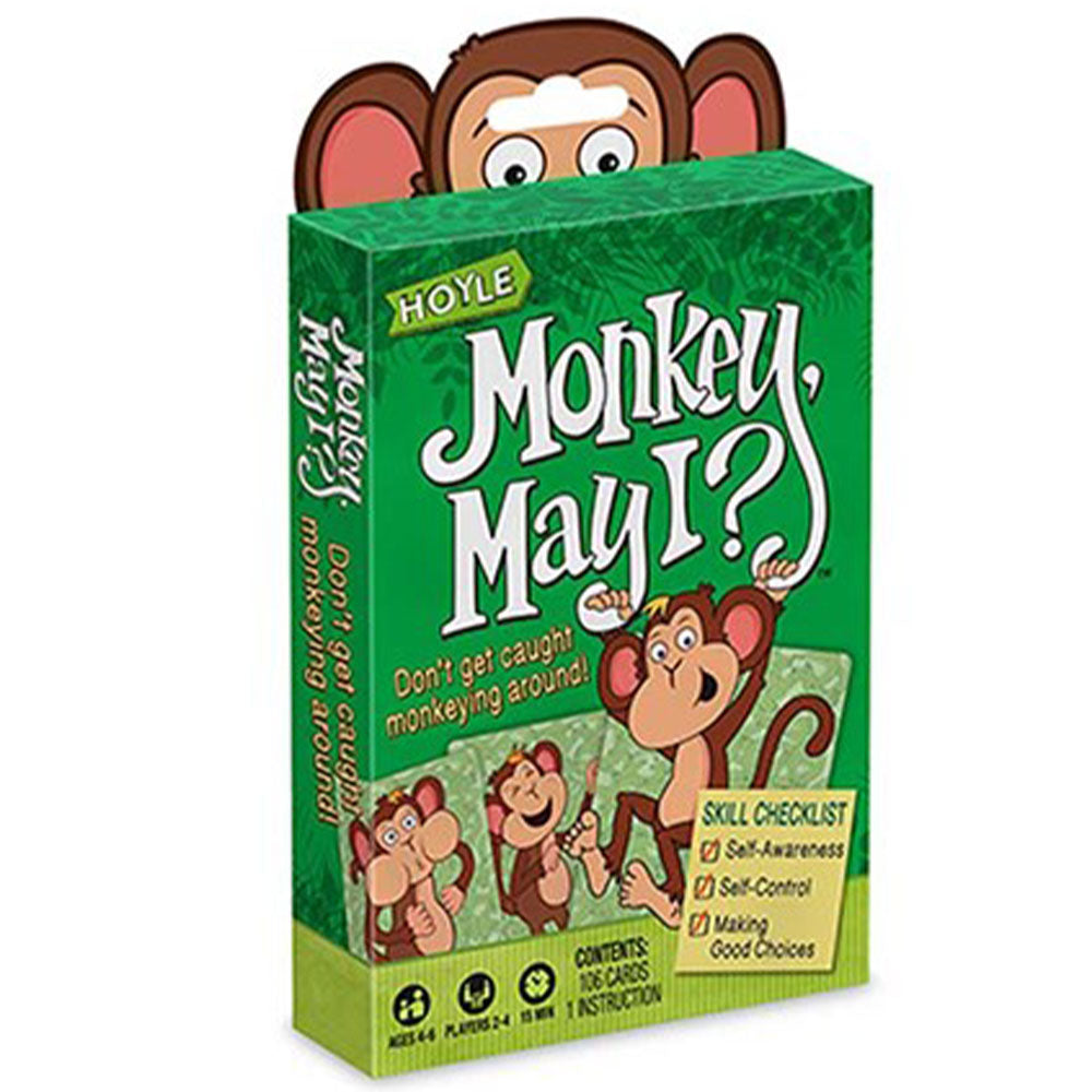 Hoyle Monkey May I Card Game