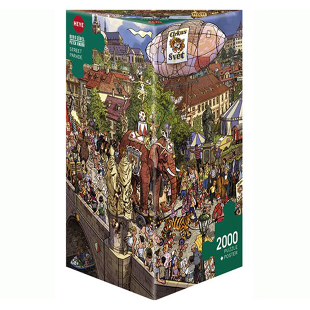 Hej gebel trójkątna puzzle 2000pcs 2000pcs