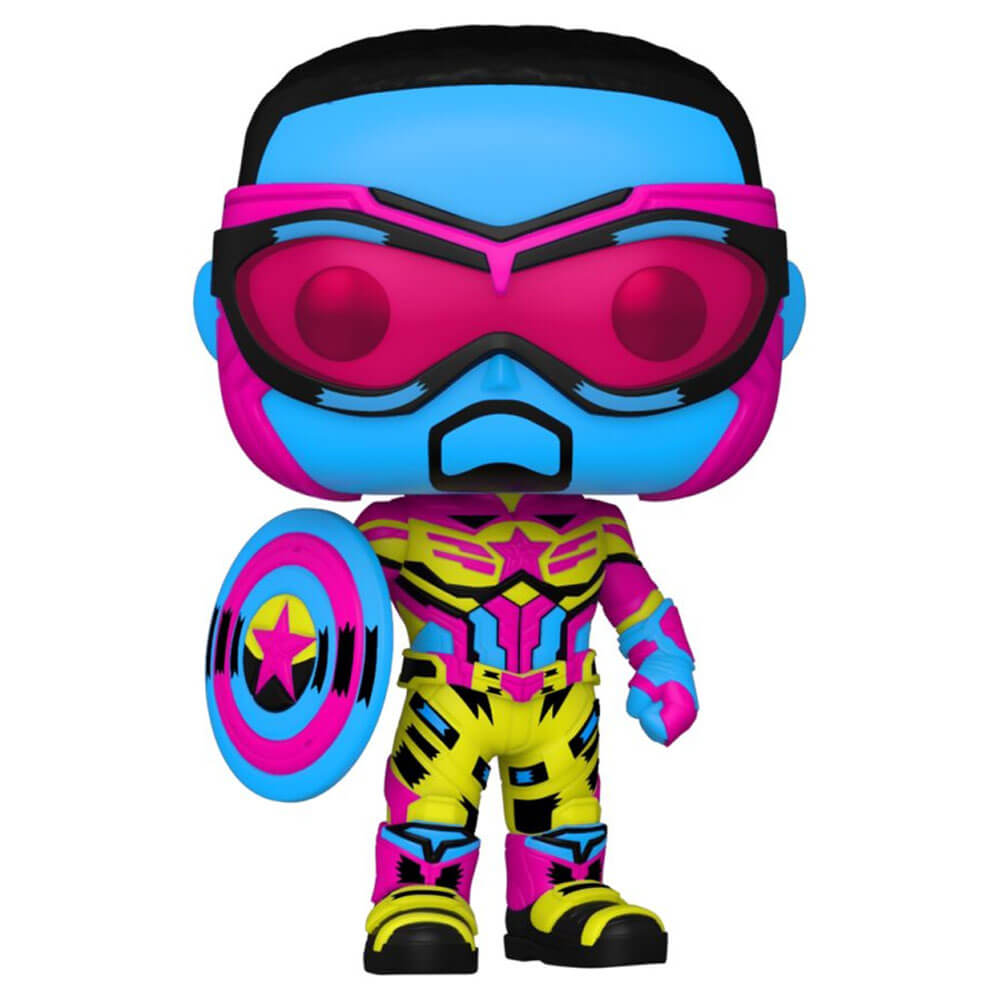 Captain America Black Light US Exclusive Pop! Vinyl