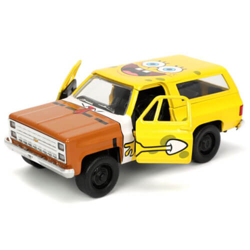 1980 Chevy K5 Blazer w/ SpongeBob 1:32 Scale Hollywood Ride