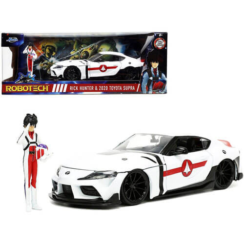 Robotech Rick & 2020 Toyota Supra 1:24 Scale