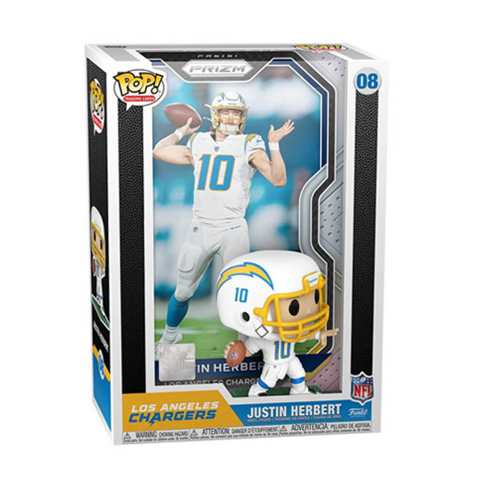 NFL Justin Herbert Pop! Trading Card