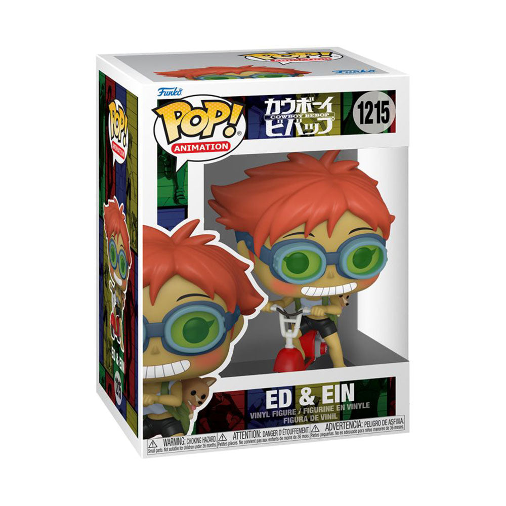 Cowboy Bebop Ed & Ein Scooter Pop! Vinyl