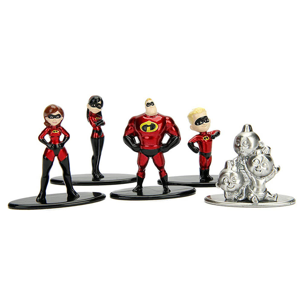 Incredibles Nano Metalfigs 5 Pk