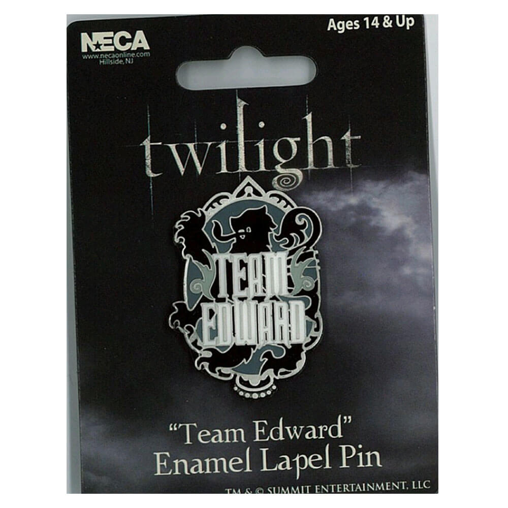 Twilight Lapel Pin Enamel Style B (Team Edward)