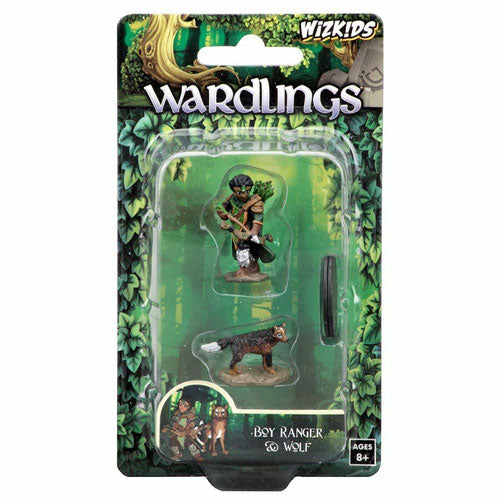 Wardlings Boy Ranger & Wolf Pre-Painted Minis