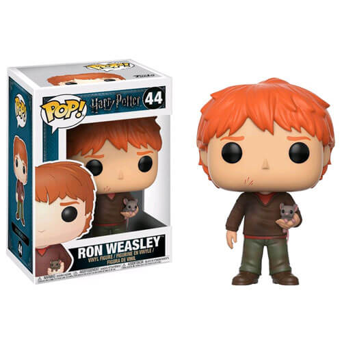 Harry Potter Ron Weasley with Scabbers Pop! Vinyl