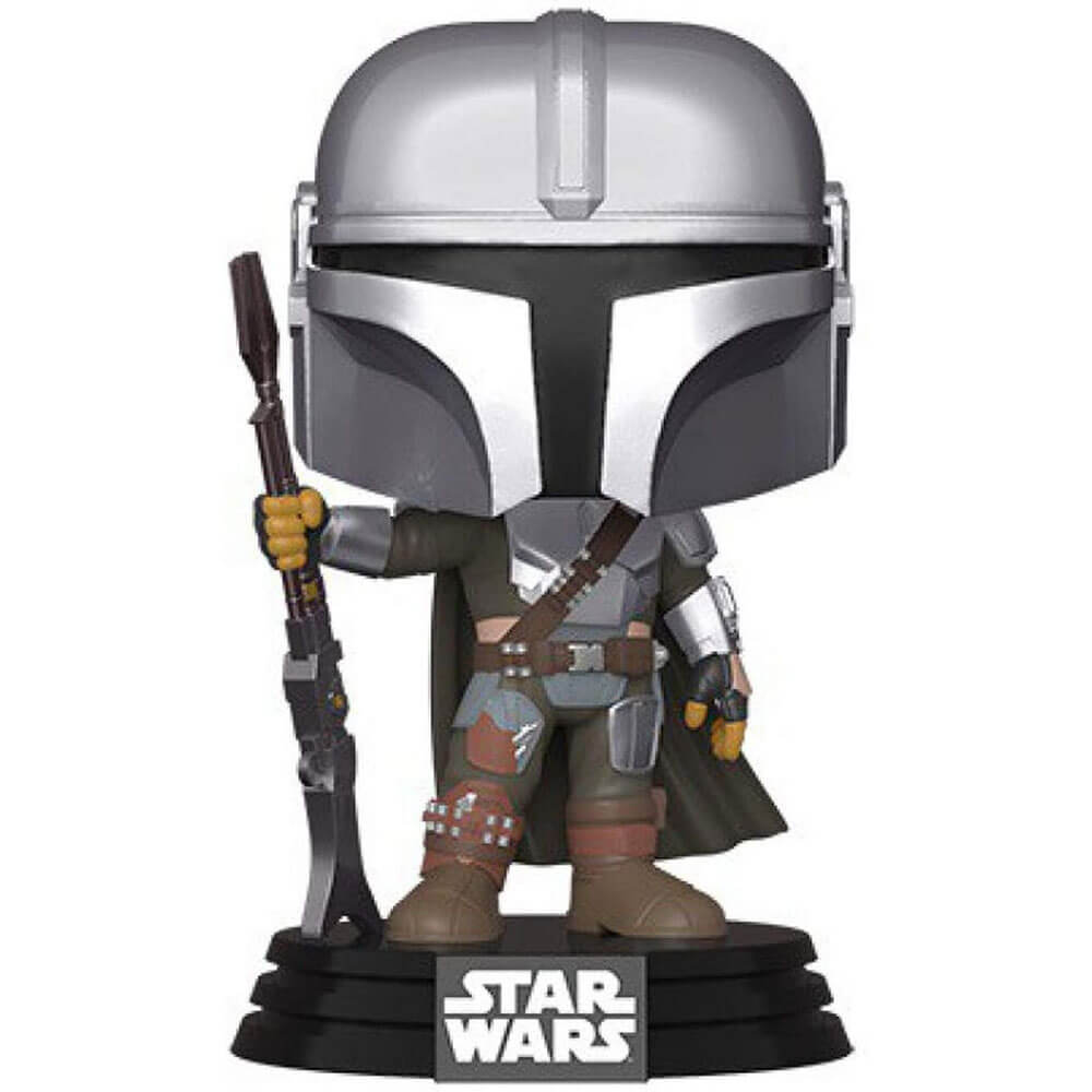 Star Wars The Mandalorian Mandalorian Pose Metallic Pop