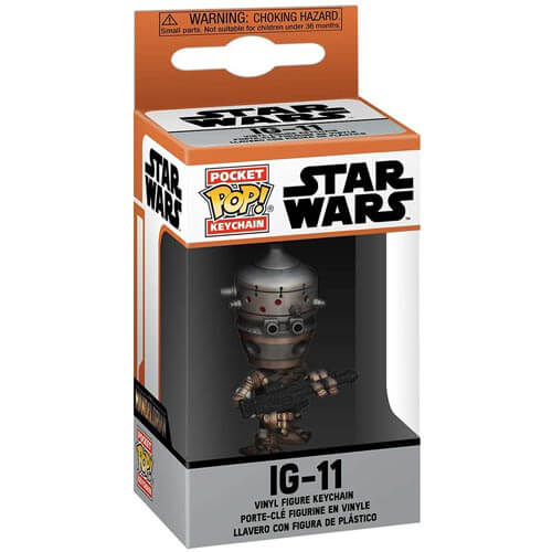 Star Wars: The Mandalorian IG-11 Pocket Pop! Keychain