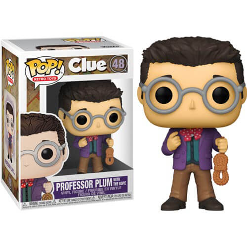 Clue Professor Plum with Rope Pop! Vinyl