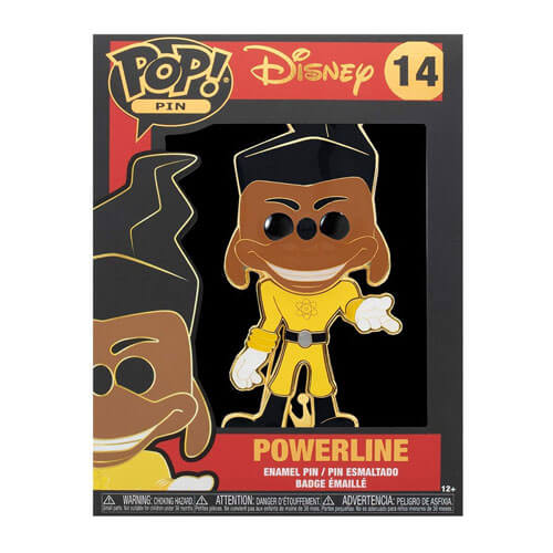 A Goofy Movie Powerline 4" Pop! Enamel Pin