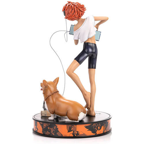 Cowboy Bebop Ed & Ein Statue