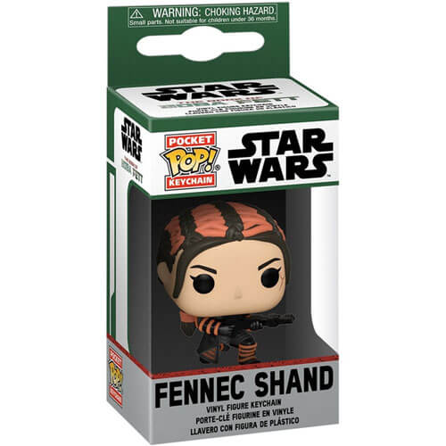 Star Wars Book of Boba Fett Fennec Shand Pop! Keychain