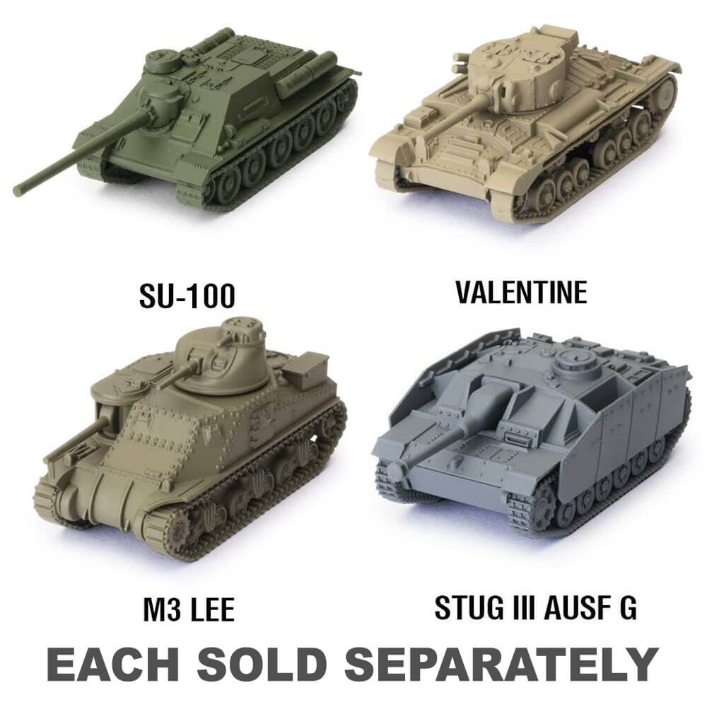 World of Tanks Wave 1 Tank Miniatures