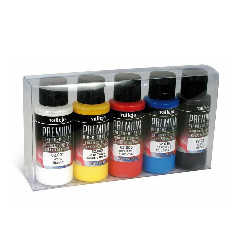 Vallejo Premium Color Paint Set of 5