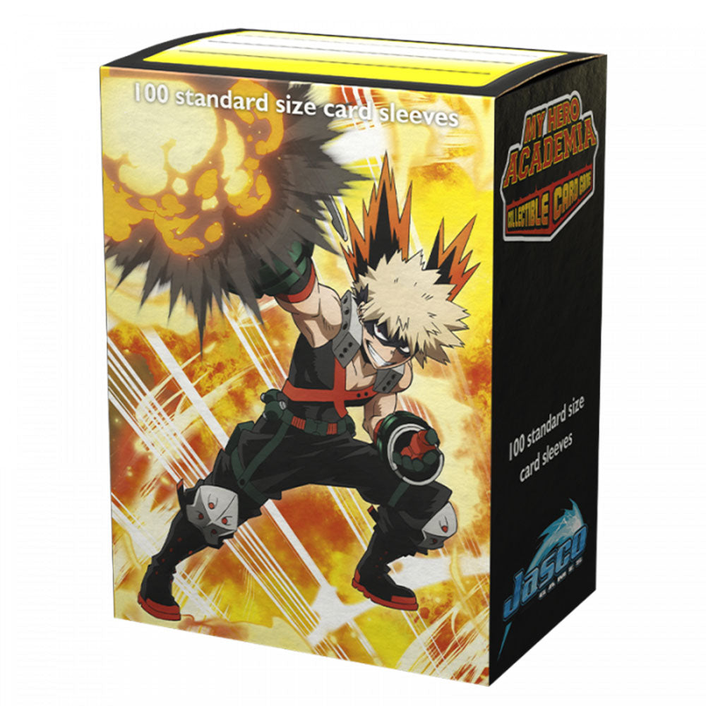 Mangas de tarjeta dragón shileld mha 100pcs