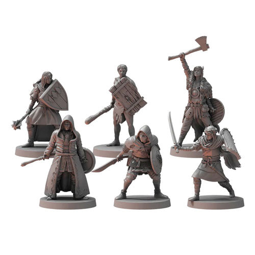 Dark Souls RPG Unkindled Heroes Miniature Set