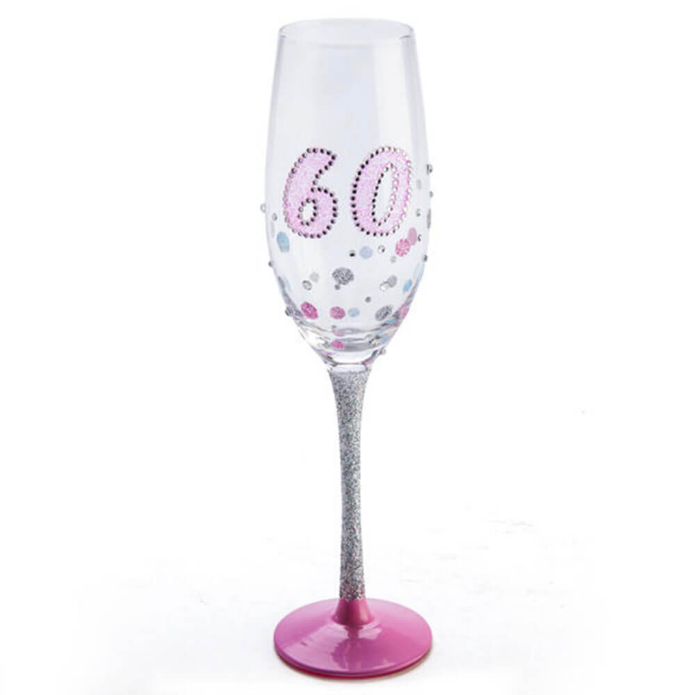 Födelsedag Sparkle Champagne Flute