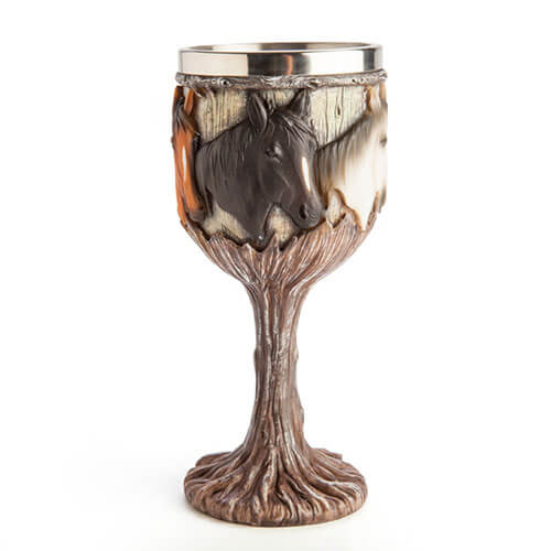 Horse Head Goblet