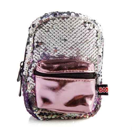 Pink Sequins BooBoo Backpack Mini