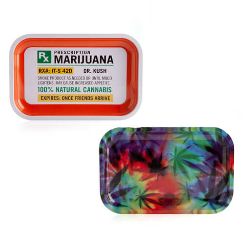 Doobie Rolling Metal Trays