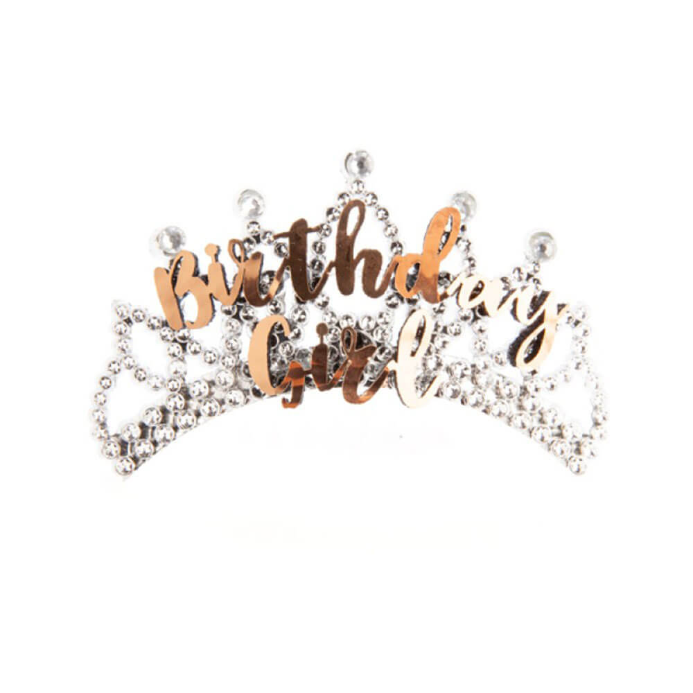 Alandra Rose Gold og Silver Tiara